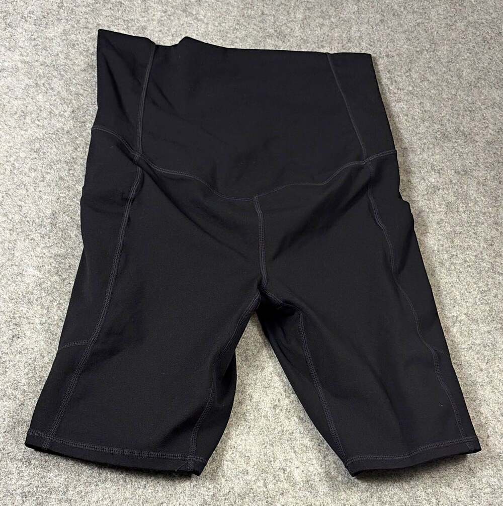 Fabletics PureLuxe Women’s maternity Biker Shorts Pocket S